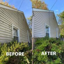 House Washing and Surface Cleaning A Brick Staircase in North Brunswick, NJ